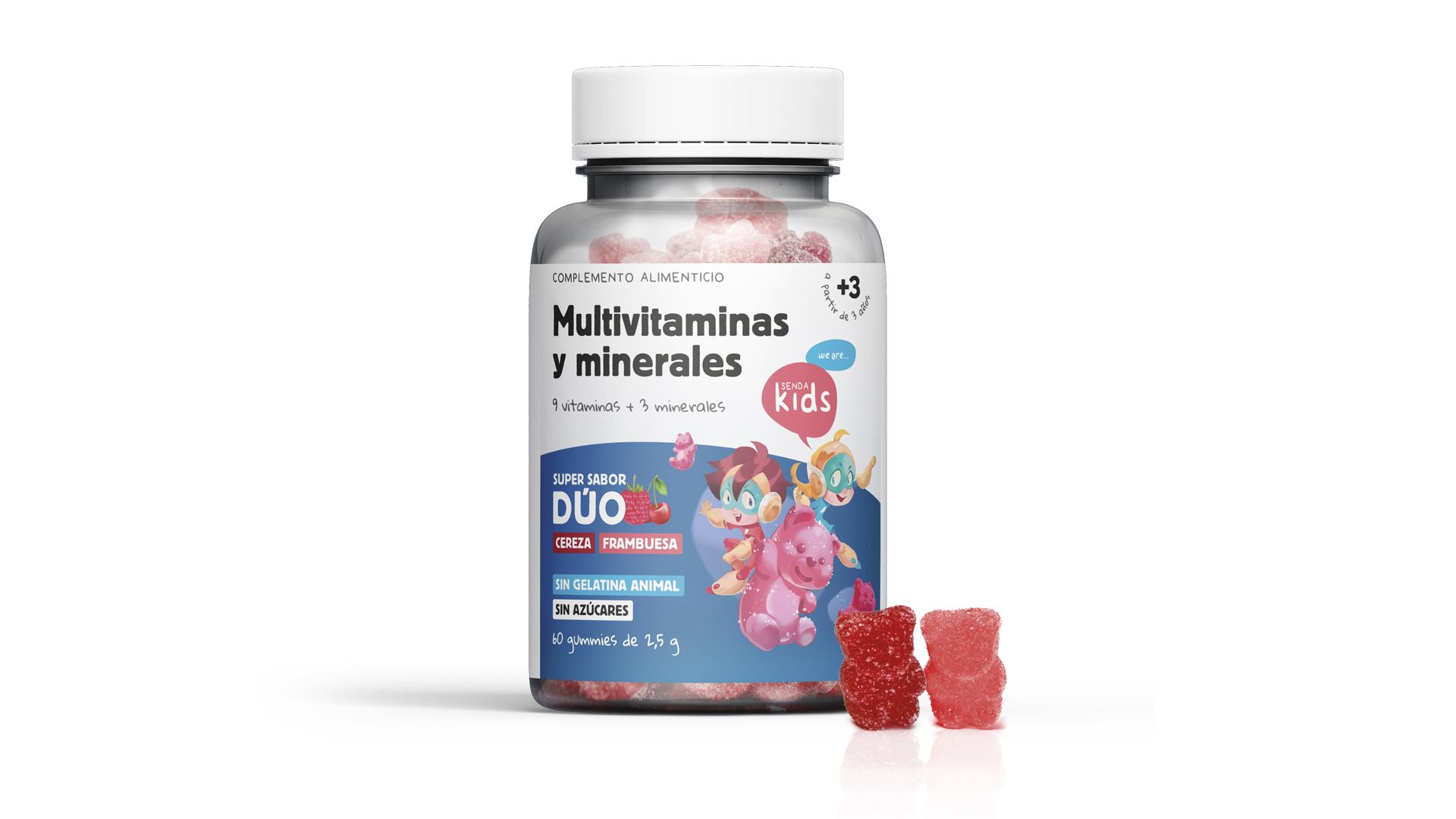 Multivitaminas y minerales gummies