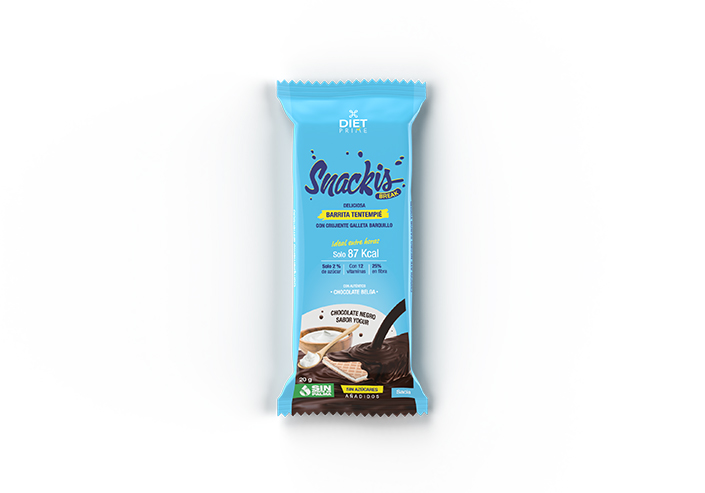 Snackis choco negro sabor yogur