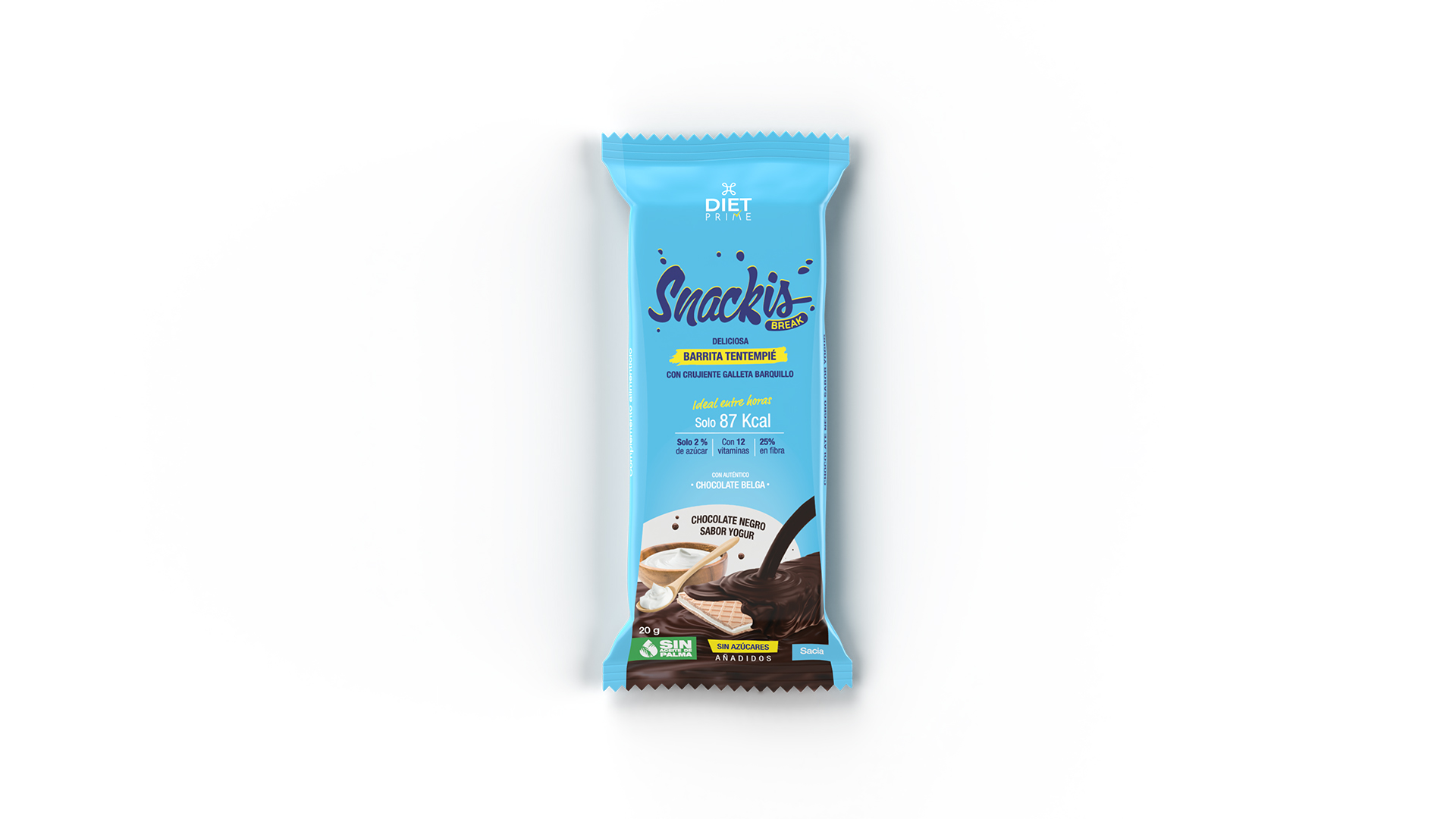 Snackis choco negro sabor yogur